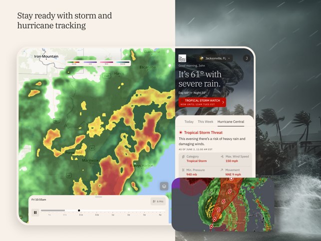 ‎Weather - The Weather Channel Screenshot