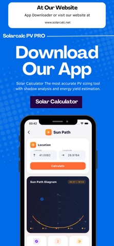 SolarCalc PV Pro+ iPhone screenshot