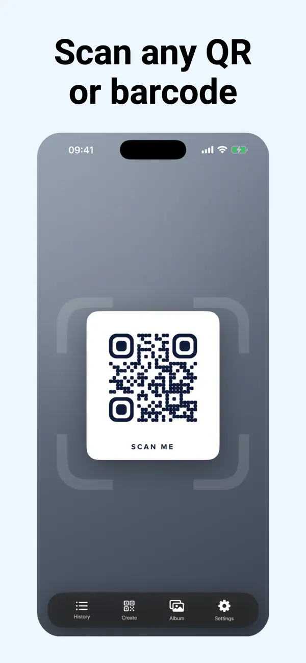 Screenshot #1 pour Lecteur QR & Code-Barres