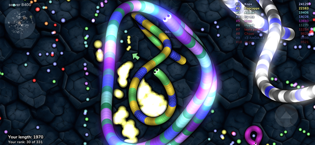 ‎slither.io Screenshot