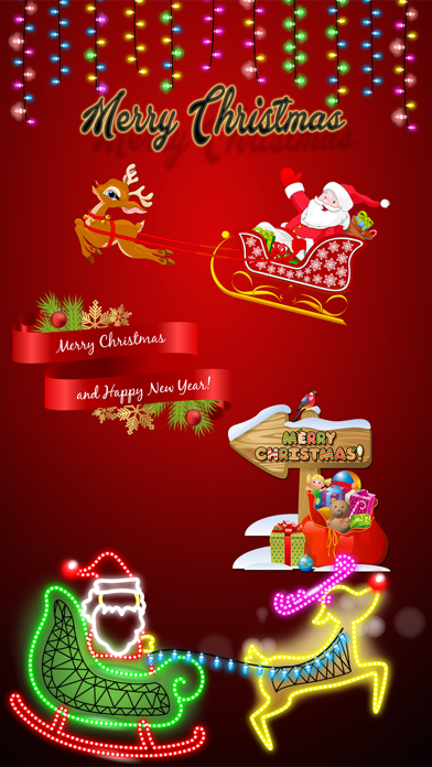 New Season Greetings Stickers Screenshot