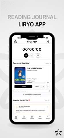 Liryo: Reading Journal Screenshot 1 of 9