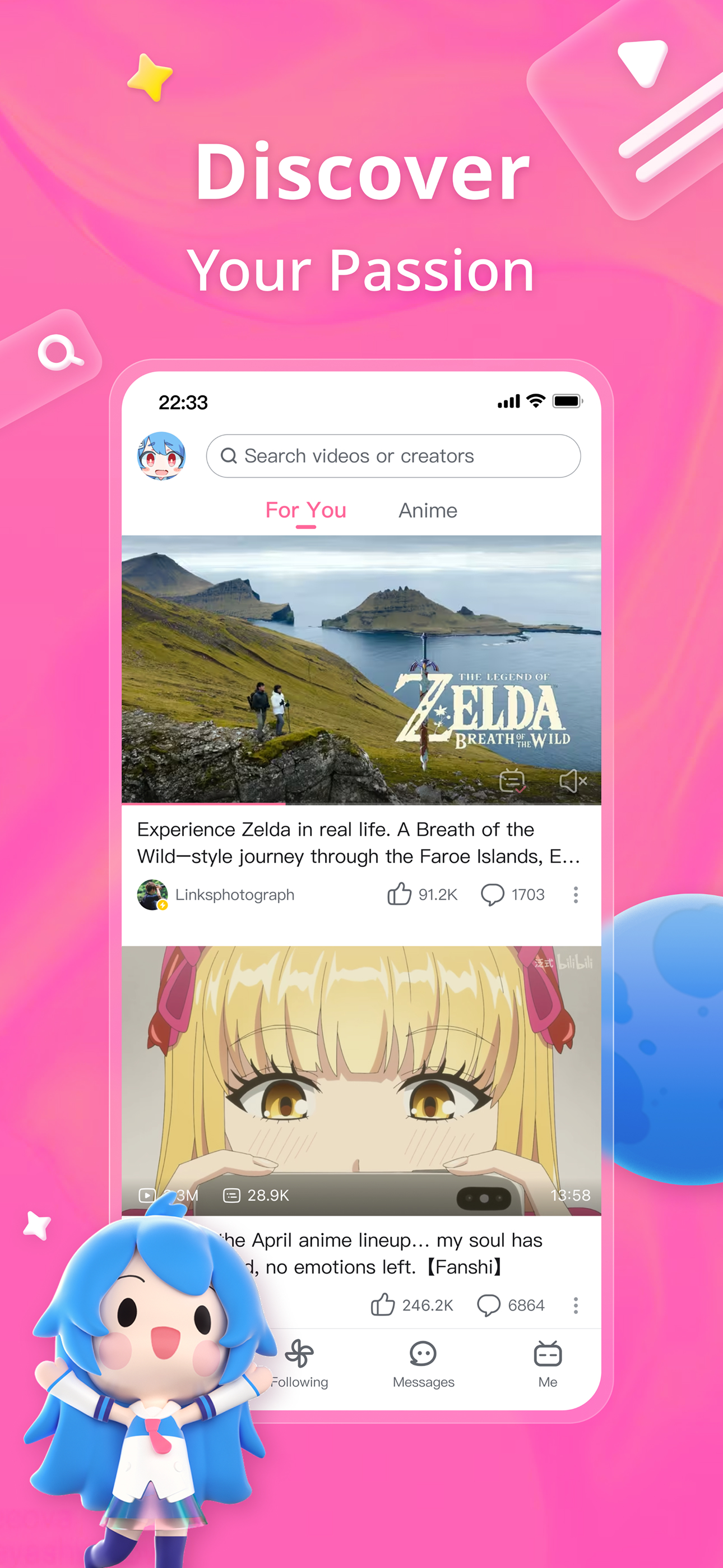 bilibili‑Every video you love