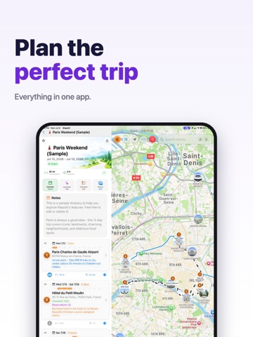 Mapsiti iPad screenshot