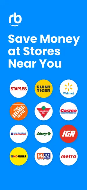 reebee: Flyers & Grocery List iPhone screenshot 1