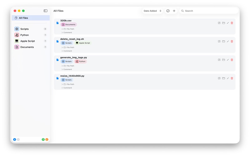Files Organizer screenshot