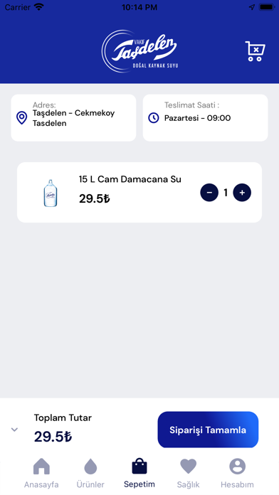 Screenshot #3 pour Vakıf Taşdelen Su - Abone Ol