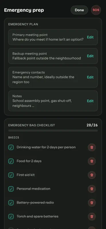 Keepilo: Survival & Prepping screenshot 8 of 10