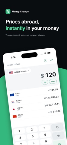 Money Change for EN iPhone screenshot