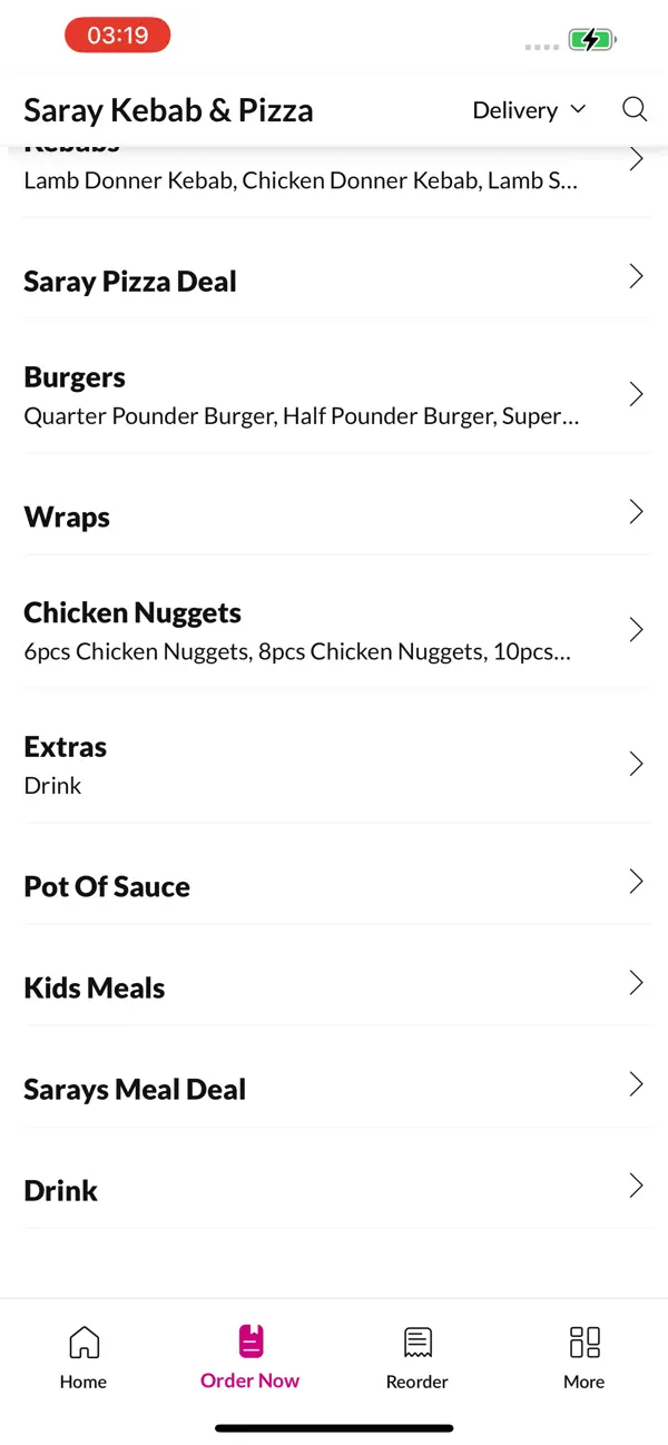 Screenshot #3 pour Saray Kebab & Pizza