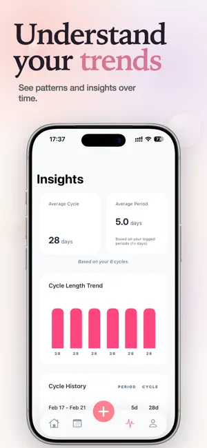 Evola: Period & Cycle Tracker screenshot 4
