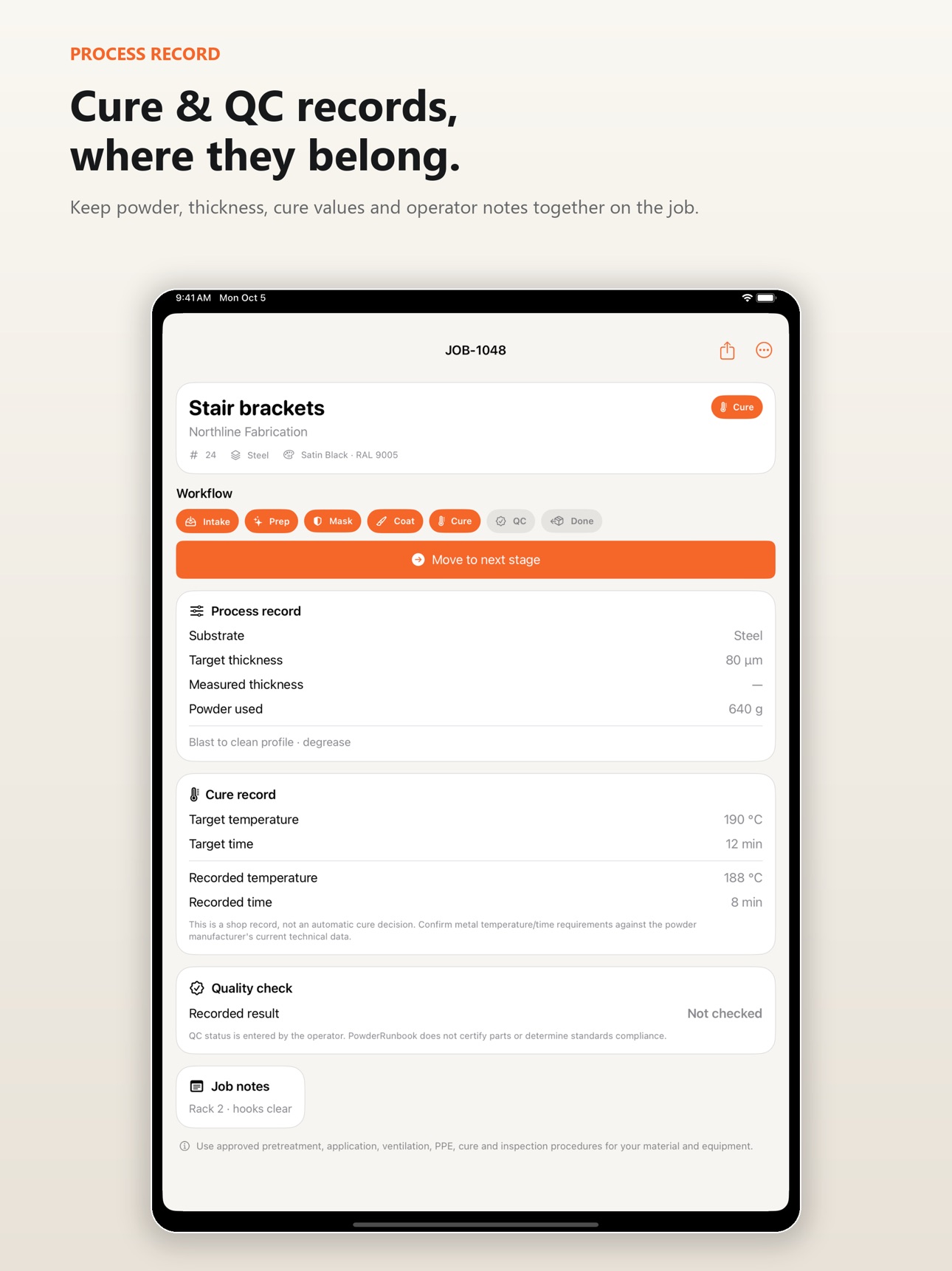 Screenshot 6 of PowderRunbook