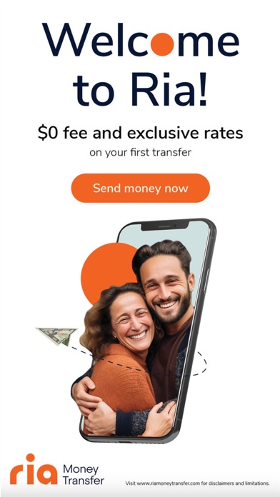 Ria Money Transfer: Send Money Screenshot