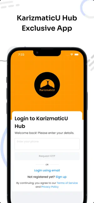 KarizmaticU Hub screenshot 1
