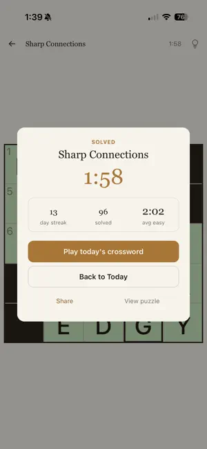 Joinery: Daily Crosswords screenshot 3