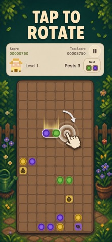Bloomfall: Garden Puzzle screenshot