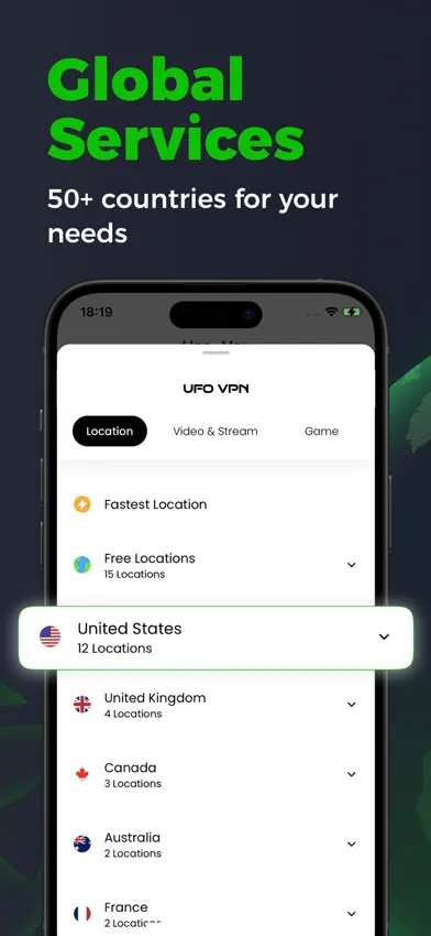 UFO VPN: Ultra Fast Secure VPN screenshot 2