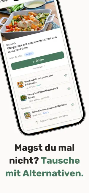 SEVENLY Wochenplan Essen screenshot 2