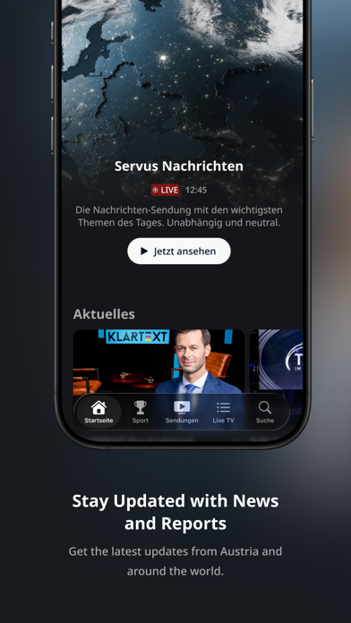 ServusTV On iPhone screenshot 4 - Entertainment app