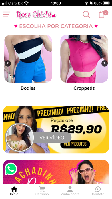 Rosa Chiclé Screenshot