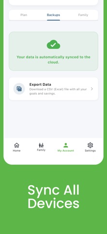 Finan360: Savings & Goals iPhone screenshot