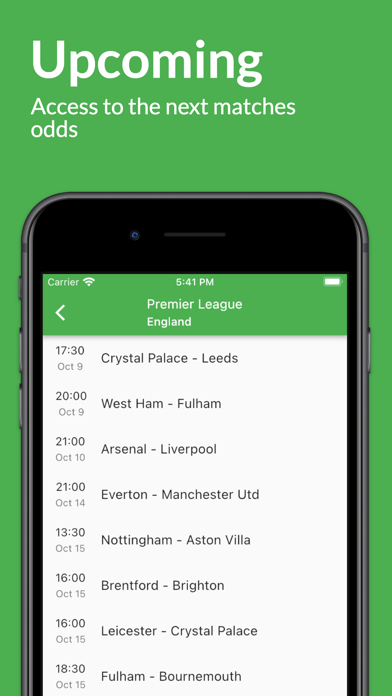 BetStats - Football prediction Screenshot