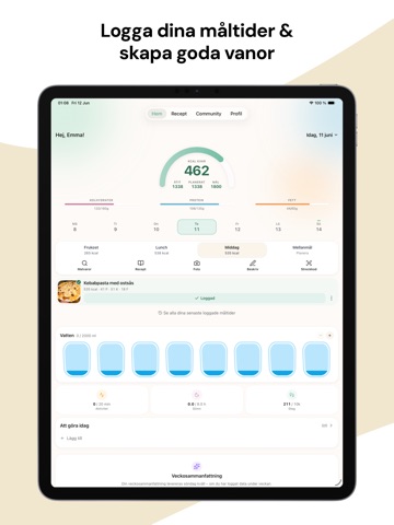 FuelFam: Kaloriräknare & AI iPad screenshot 2