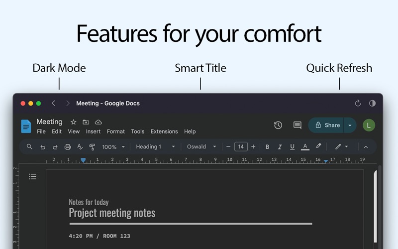 Screenshot #3 pour Docs+ for Google Docs