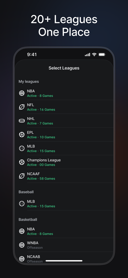 Linemate: Find Your Next Bet App Store screenshot 6