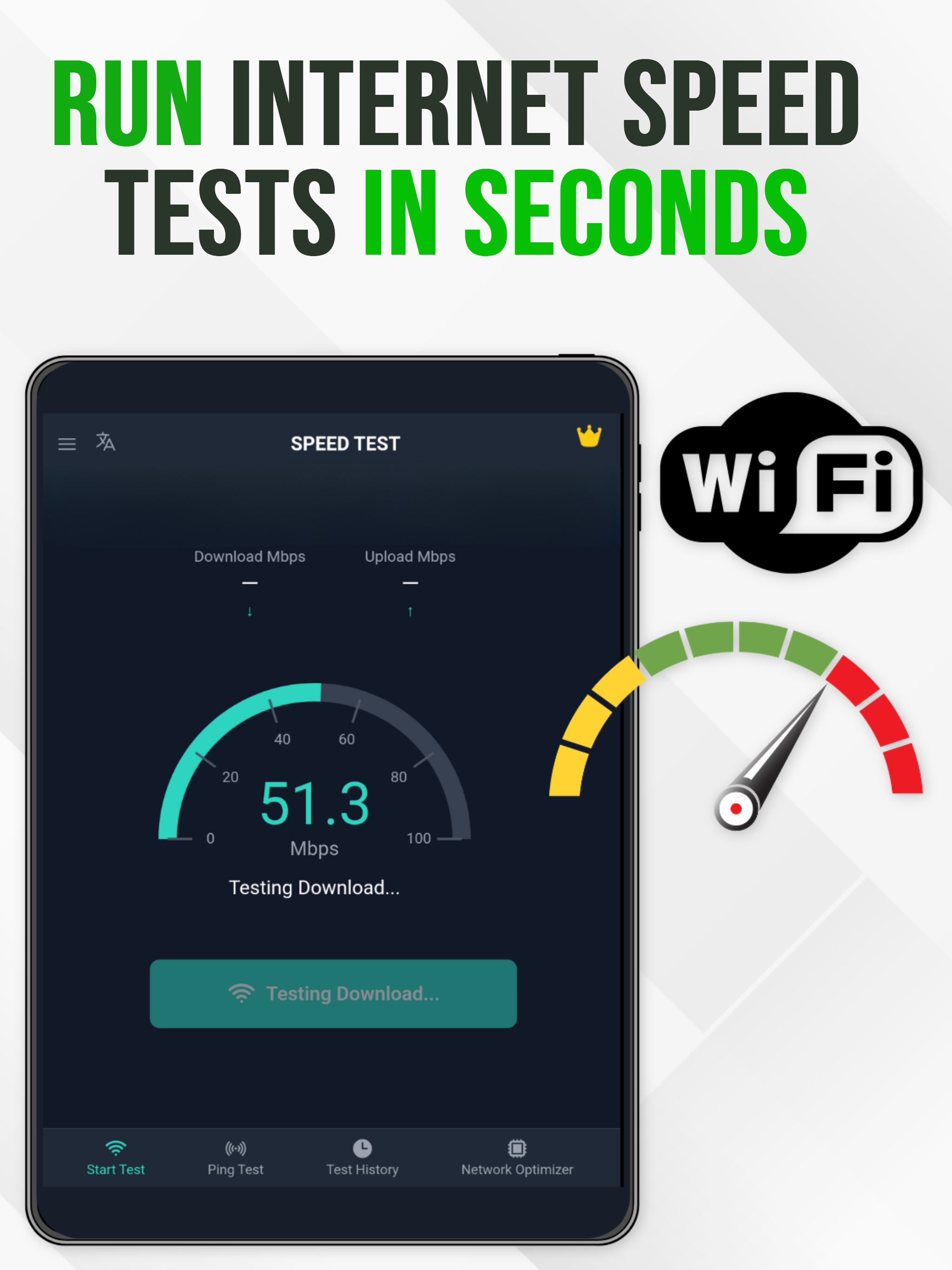 Speed Test: Wifi Optimizer