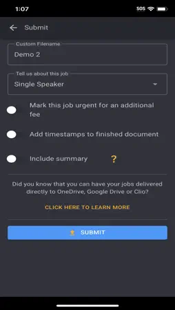 SpeakWrite - Voice to Document screenshot 3