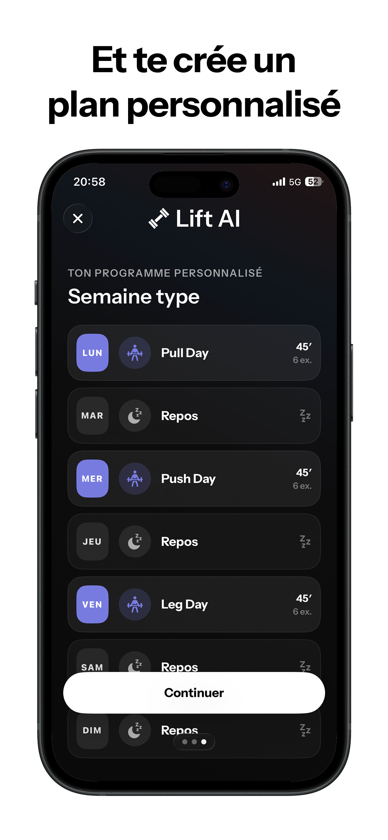 Lift AI : Coach Sportif IA