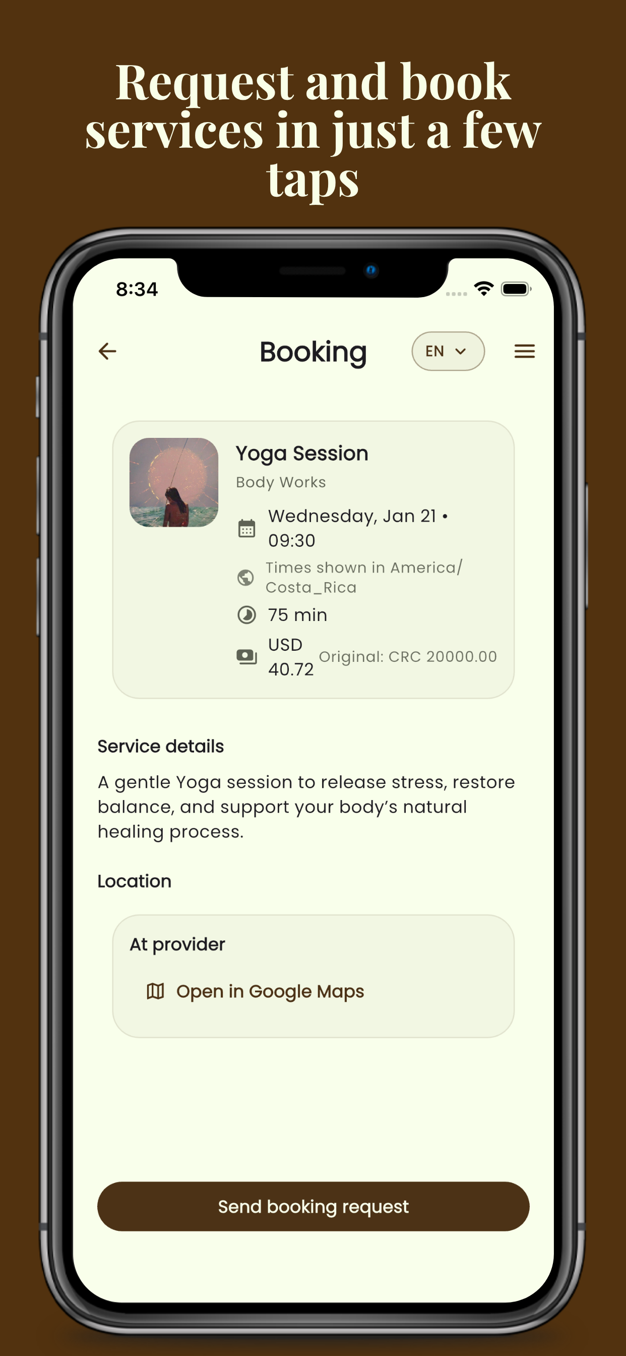 ViviApp: Services Near You