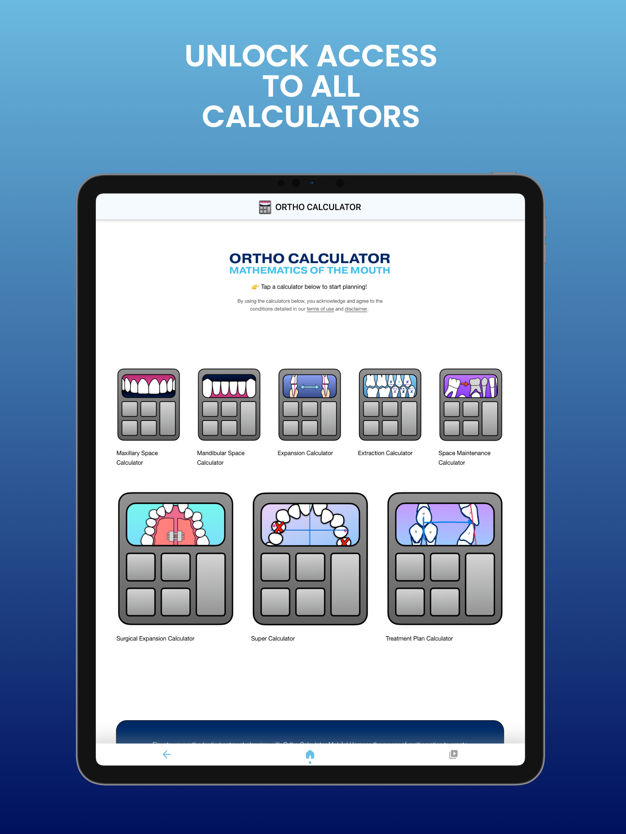 Ortho Calculator