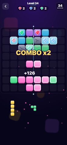 Twinfall: Mirror Block Puzzle screenshot 2