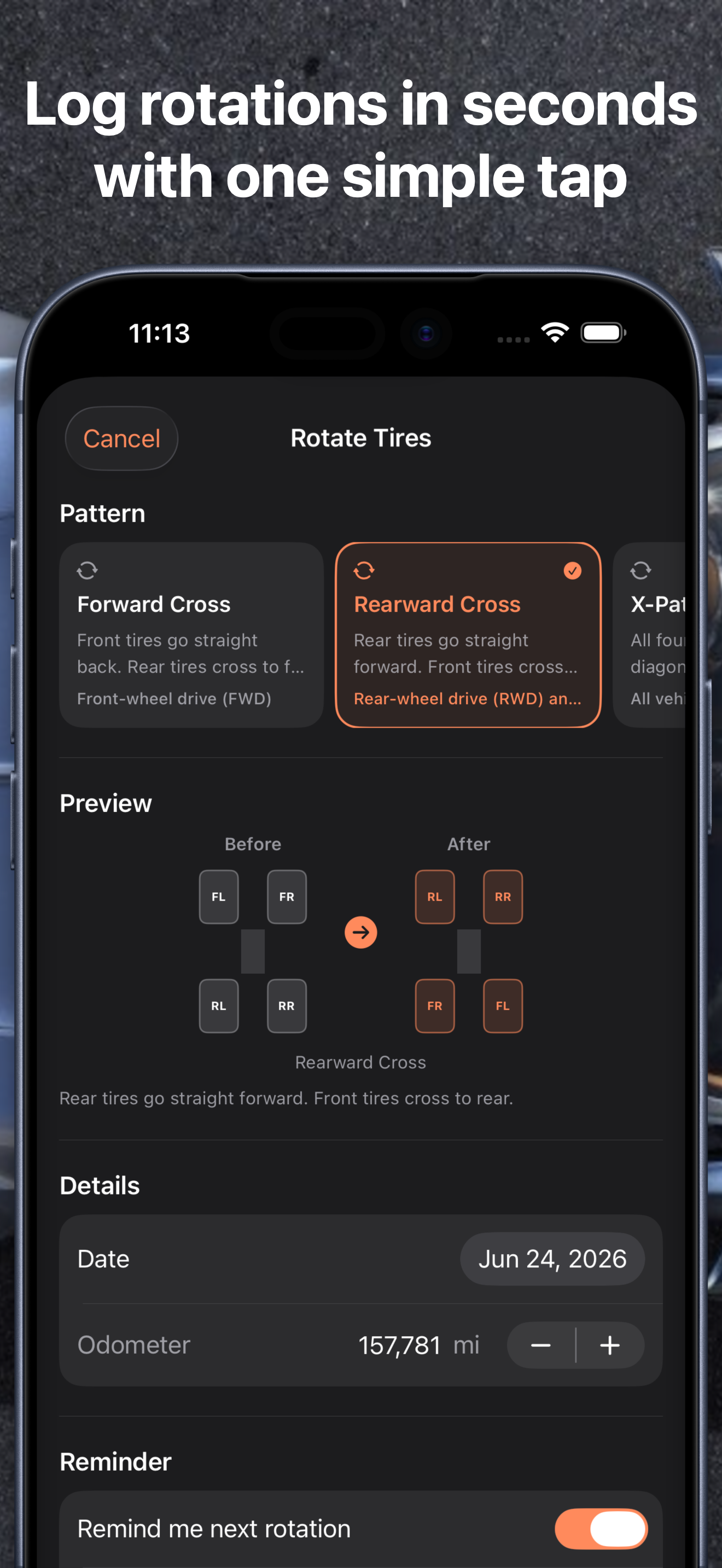Tread – Tire Health Tracker screenshot 5