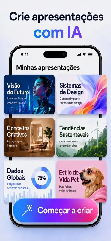 GammAI: Criador de Slides IA screenshot 2 of 4