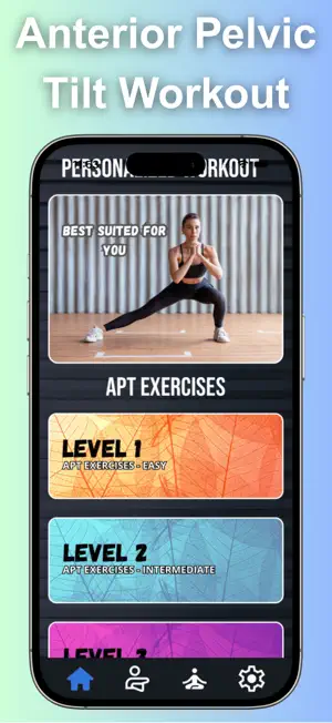 Anterior Pelvic Tilt Exercise screenshot 3