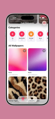 Cute Wallpapers App screenshot