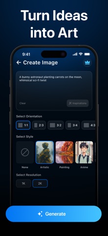 AI Art Generator - ArtQ screenshot
