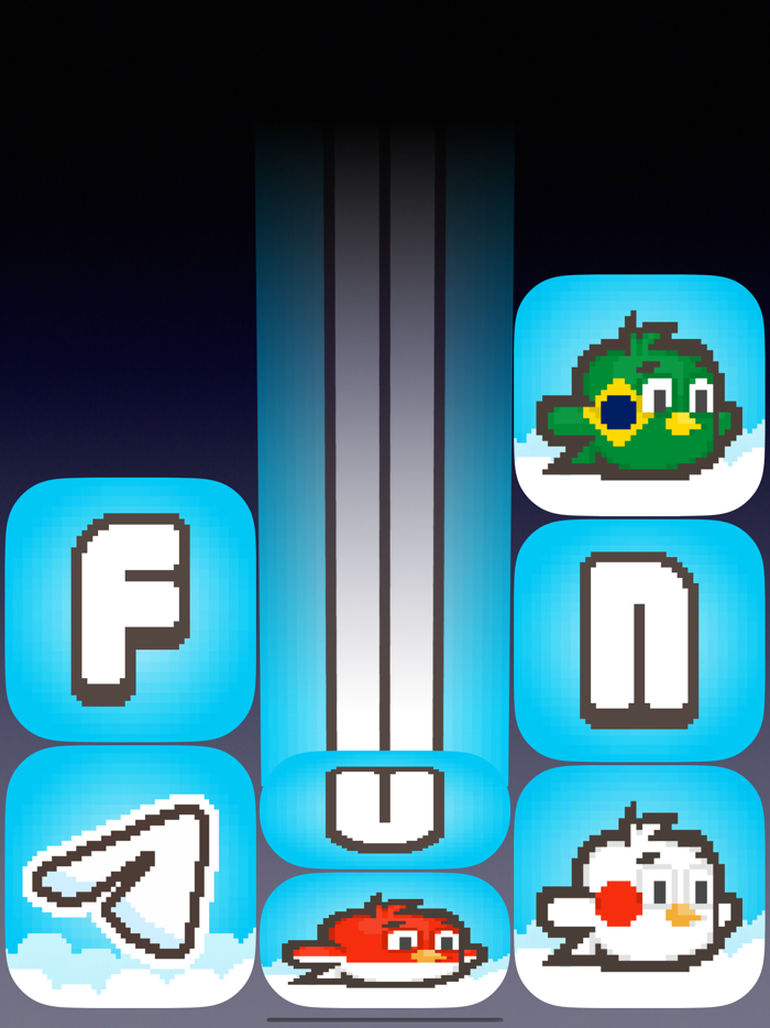 Retro Bird Fluid Calming Game