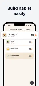 Habit Tracker: Habits Streak screenshot #1 for iPhone