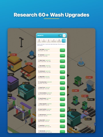 Sudsy: Car Wash Tycoon 3D iPad screenshot