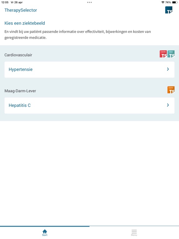 Screenshot #4 pour TherapySelector