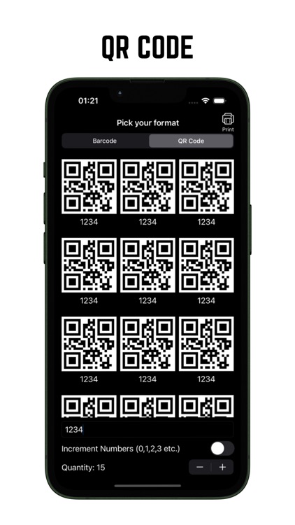 Barcode and QR Code Maker