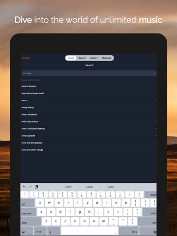 Music X: Macky Player MP3 iPad screenshot