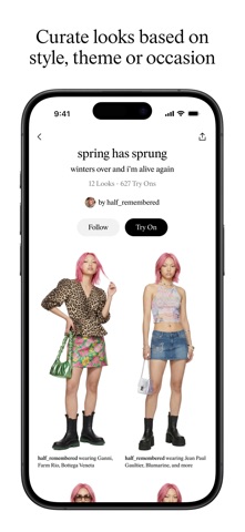 Doji: Try On Designer Fashion iPhone screenshot 5