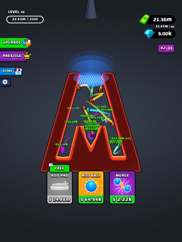 Balls Bounce: Bouncy Ball Game iPad screenshot