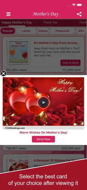 Mother's Day eCard & Greetings screenshot 3