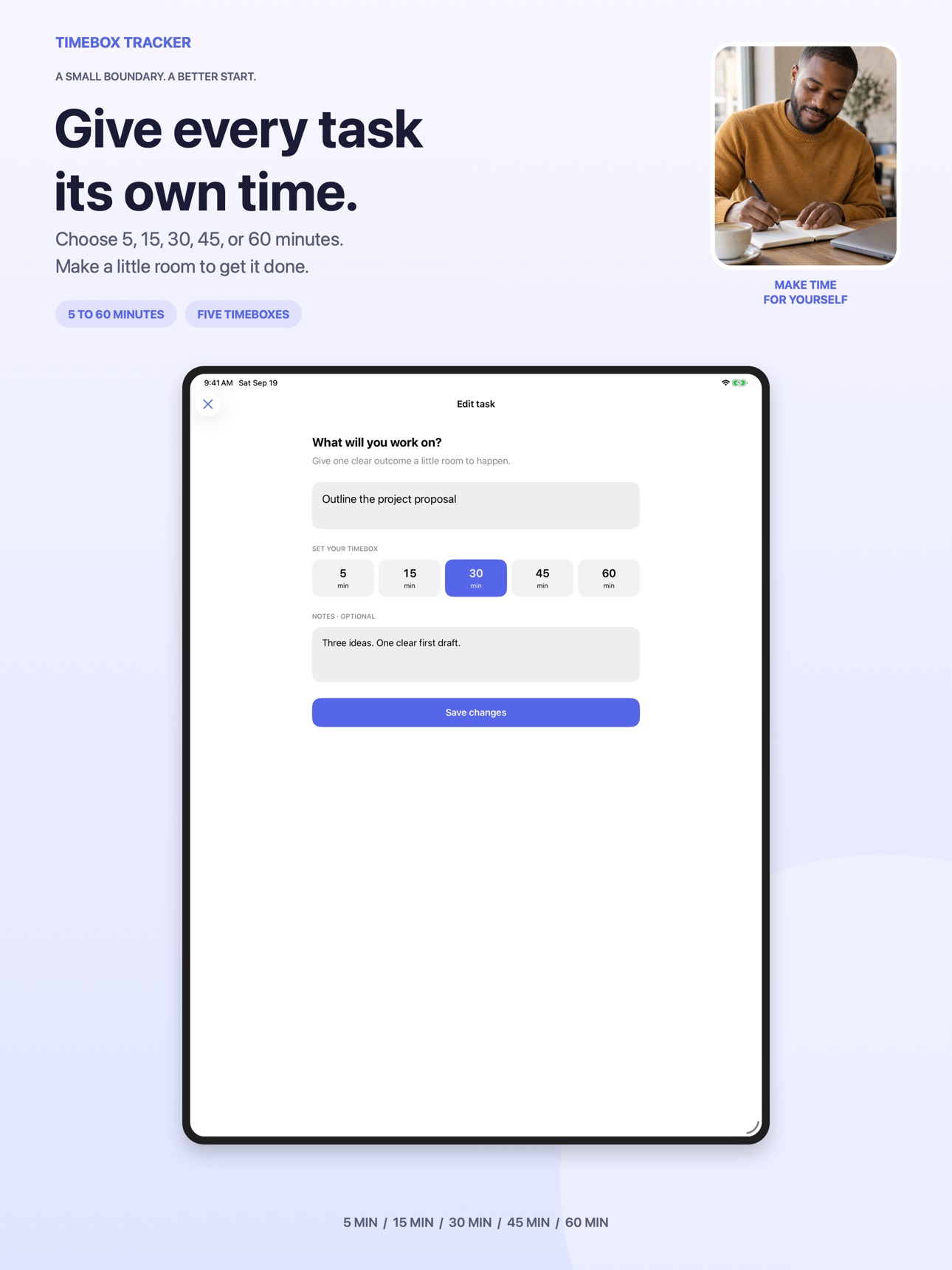 Screenshot 7 of TimeBox Tracker